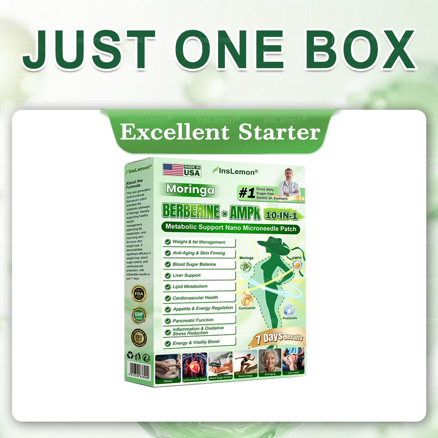 🪶🌟𝐈𝐧𝐬𝐋𝐞𝐦𝐨𝐧® 𝗠𝗼𝗿𝗶𝗻𝗴𝗮 × 𝗕𝗲𝗿𝗯𝗲𝗿𝗶𝗻𝗲 × 𝗔𝗠𝗣𝗞 𝟭𝟬-𝗶𝗻-𝟭 𝗠𝗲𝘁𝗮𝗯𝗼𝗹𝗶𝗰 𝗦𝘂𝗽𝗽𝗼𝗿𝘁 𝗡𝗮𝗻𝗼 𝗠𝗶𝗰𝗿𝗼𝗻𝗲𝗲𝗱𝗹𝗲 𝗣𝗮𝘁𝗰𝗵🇺🇸(𝐉𝐮𝐬𝐭 𝐨𝐧𝐜𝐞 𝐚 𝐝𝐚𝐲, 𝐯𝐢𝐬𝐢𝐛𝐥𝐞 𝐜𝐡𝐚𝐧𝐠𝐞𝐬 𝐢𝐧 𝟕 𝐝𝐚𝐲𝐬） ✅ 𝐅𝐨𝐫 𝐨𝐛𝐞𝐬𝐢𝐭𝐲, 🅛🅞🅞🅢🅔 🅢🅚🅘🅝,𝐝𝐢𝐚𝐛𝐞𝐭𝐞𝐬, 𝐬𝐥𝐞𝐞𝐩 𝐚𝐩𝐧𝐞𝐚, 𝐣𝐨𝐢𝐧𝐭 𝐢𝐬𝐬𝐮𝐞𝐬, 𝐚𝐧𝐝 𝐦𝐨𝐫𝐞