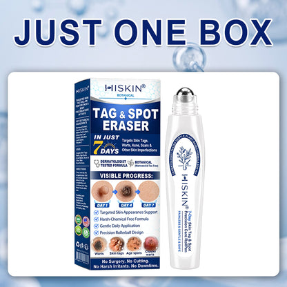 🏷️𝐇𝐈𝐒𝐊𝐈𝐍®👩‍⚕️ 𝟕-𝐃𝒂𝘆 𝐒𝗸𝐢𝐧 𝐓𝒂𝗴 & 𝐒𝐩𝙤𝐭 𝐄𝐫𝒂𝐬𝙚𝐫 Painless & Scar-Free Advanced Imperfection Removal Rollerball Pen