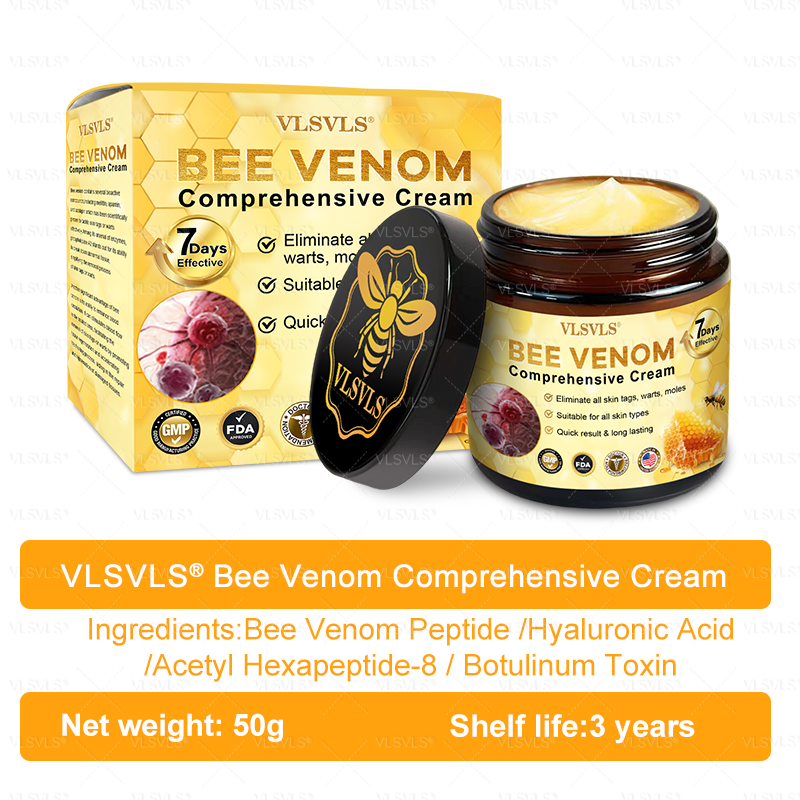 Made and Shipped from USA  🎉🎉🎉𝑽𝑳𝑺𝑽𝑳𝑺® Bee Venom Comprehensive Cream  LAST DAY 80% OFF(Sagging Skin, Fine Lines, Loss of Firmness, Flat Bust, Drooping Hips, and More)