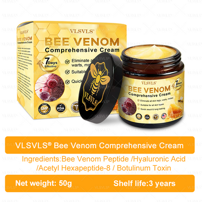 Made and Shipped from USA  🎉🎉🎉𝑽𝑳𝑺𝑽𝑳𝑺® Bee Venom Comprehensive Cream  LAST DAY 80% OFF(Sagging Skin, Fine Lines, Loss of Firmness, Flat Bust, Drooping Hips, and More)