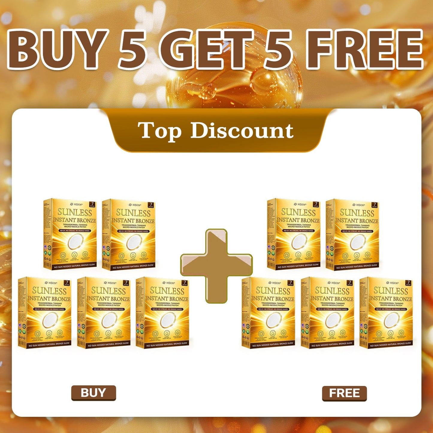 🤎𝐇𝐢𝐬𝐤𝐢𝐧® 𝐒𝐮𝐧𝐥𝐞𝐬𝐬 𝐈𝐧𝐬𝐭𝐚𝐧𝐭 𝐁𝐫𝐨𝐧𝐳𝐞 𝐓𝐚𝐧𝐧𝐢𝐧𝐠 𝐌𝐢𝐜𝐫𝐨𝐧𝐞𝐞𝐝𝐥𝐞 𝐏𝐚𝐭𝐜𝐡 🇺🇸 (𝐉𝐮𝐬𝐭 𝐨𝐧𝐜𝐞 𝐚 𝐝𝐚𝐲) 𝐕𝐢𝐬𝐢𝐛𝐥𝐞 𝐁𝐫𝐨𝐧𝐳𝐞 𝐆𝐥𝐨𝐰 𝐢𝐧 𝟕 𝐃𝐚𝐲𝐬 ✅ 𝐍𝐨 𝐔𝐕, 𝐍𝐨 𝐎𝐫𝐚𝐧𝐠𝐞, 𝐍𝐨 𝐒𝐭𝐫𝐞𝐚𝐤𝐬, 𝐍𝐨 𝐃𝐇𝐀, 𝐍𝐨 𝐌𝐞𝐬𝐬.