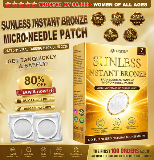 🤎𝐇𝐢𝐬𝐤𝐢𝐧® 𝐒𝐮𝐧𝐥𝐞𝐬𝐬 𝐈𝐧𝐬𝐭𝐚𝐧𝐭 𝐁𝐫𝐨𝐧𝐳𝐞 𝐓𝐚𝐧𝐧𝐢𝐧𝐠 𝐌𝐢𝐜𝐫𝐨𝐧𝐞𝐞𝐝𝐥𝐞 𝐏𝐚𝐭𝐜𝐡 🇺🇸 (𝐉𝐮𝐬𝐭 𝐨𝐧𝐜𝐞 𝐚 𝐝𝐚𝐲) 𝐕𝐢𝐬𝐢𝐛𝐥𝐞 𝐁𝐫𝐨𝐧𝐳𝐞 𝐆𝐥𝐨𝐰 𝐢𝐧 𝟕 𝐃𝐚𝐲𝐬 ✅ 𝐍𝐨 𝐔𝐕, 𝐍𝐨 𝐎𝐫𝐚𝐧𝐠𝐞, 𝐍𝐨 𝐒𝐭𝐫𝐞𝐚𝐤𝐬, 𝐍𝐨 𝐃𝐇𝐀, 𝐍𝐨 𝐌𝐞𝐬𝐬.