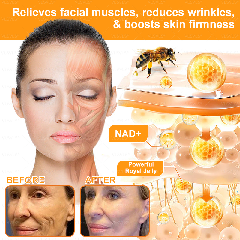 Made and Shipped from USA  🎉🎉🎉𝑽𝑳𝑺𝑽𝑳𝑺® Bee Venom Comprehensive Cream  LAST DAY 80% OFF(Sagging Skin, Fine Lines, Loss of Firmness, Flat Bust, Drooping Hips, and More)