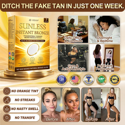 🤎𝐇𝐢𝐬𝐤𝐢𝐧® 𝐒𝐮𝐧𝐥𝐞𝐬𝐬 𝐈𝐧𝐬𝐭𝐚𝐧𝐭 𝐁𝐫𝐨𝐧𝐳𝐞 𝐓𝐚𝐧𝐧𝐢𝐧𝐠 𝐌𝐢𝐜𝐫𝐨𝐧𝐞𝐞𝐝𝐥𝐞 𝐏𝐚𝐭𝐜𝐡 🇺🇸 (𝐉𝐮𝐬𝐭 𝐨𝐧𝐜𝐞 𝐚 𝐝𝐚𝐲) 𝐕𝐢𝐬𝐢𝐛𝐥𝐞 𝐁𝐫𝐨𝐧𝐳𝐞 𝐆𝐥𝐨𝐰 𝐢𝐧 𝟕 𝐃𝐚𝐲𝐬 ✅ 𝐍𝐨 𝐔𝐕, 𝐍𝐨 𝐎𝐫𝐚𝐧𝐠𝐞, 𝐍𝐨 𝐒𝐭𝐫𝐞𝐚𝐤𝐬, 𝐍𝐨 𝐃𝐇𝐀, 𝐍𝐨 𝐌𝐞𝐬𝐬.