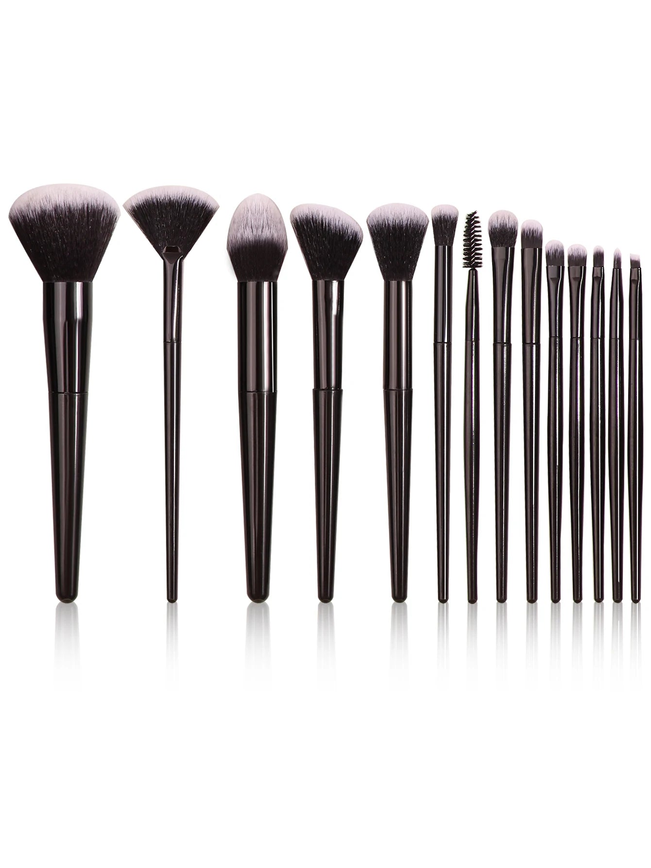 3~21pcs Fashion Makeup Brsuh Set Soft Hair Cosmetic Brushes With Makeup Brush Holder Beauty Egg And Powder Puff
