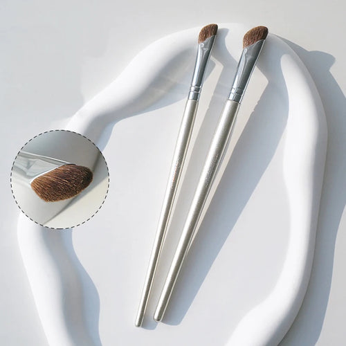 Nose Contour Brush Flat Nose Contour Brush Angled Contour Makeup Brush Natural Hair Angled Contour Shadow Smudge Makeup Brushes